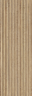 Плитка Japandi коричневый рельеф 25x75