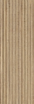 Керамическая плитка Meissen Плитка Japandi коричневый рельеф 25x75
