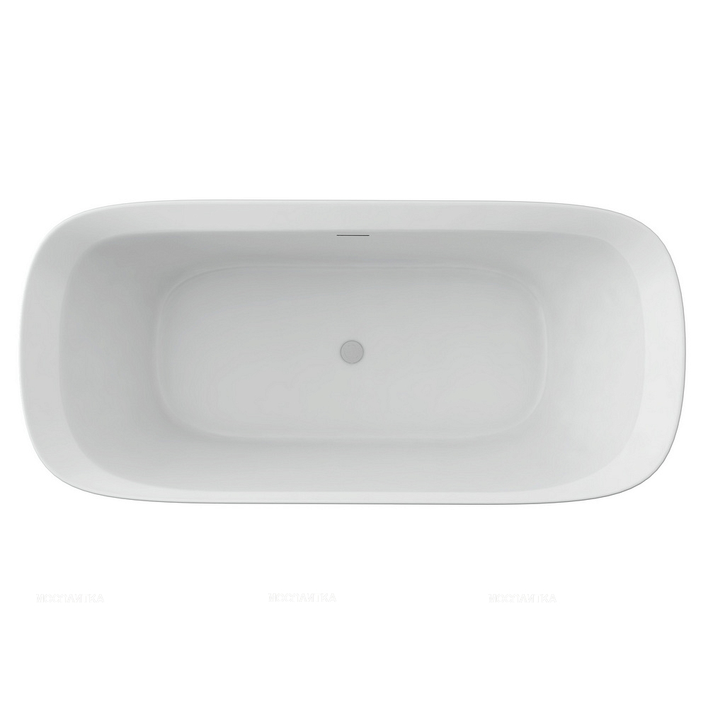Акриловая ванна 170х78 см Black&White Swan SB335 глянцевая белая - изображение 2