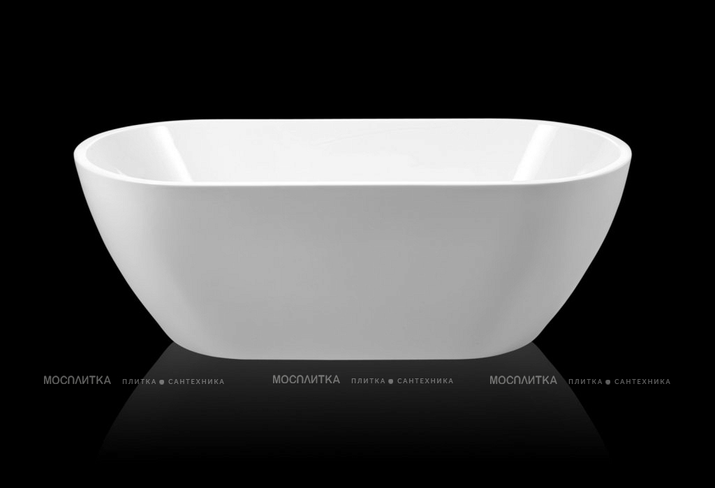 Акриловая ванна BelBagno 150х75 см BB70-1500-W0 без перелива, белый - изображение 3