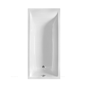 Ванна из литьевого мрамора Astra-Form Нейт 170x75, белый глянец 01010046 - 2 изображение