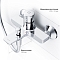 Смеситель для ванны с душем Am.Pm X-Joy F85A10500 хром глянец - 9 изображение
