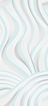Керамическая плитка Cersanit Вставка Tiffany волна белый 20х44 