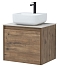 Комплект мебели для ванны Aquanet Nova Lite 60 см 249511, 1 ящик, коричневый - изображение 7