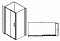 Душевой уголок 170х80 см Abber Schwarzer Diamant AG30170B-S80B стекло прозрачное, профиль черный - 5 изображение