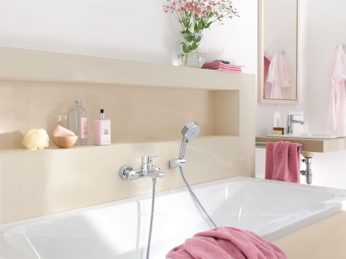 Смеситель Grohe Eurostyle New 33591003 для ванны с душем - 4 изображение