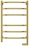 Полотенцесушитель электрический Сунержа Галант 2.0 80х50 см 03-5201-8050 золото - изображение 2