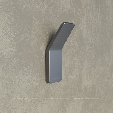 Крючок одинарный IDDIS Slide сплав металлов, графит SLIGM10i41 - 3 изображение
