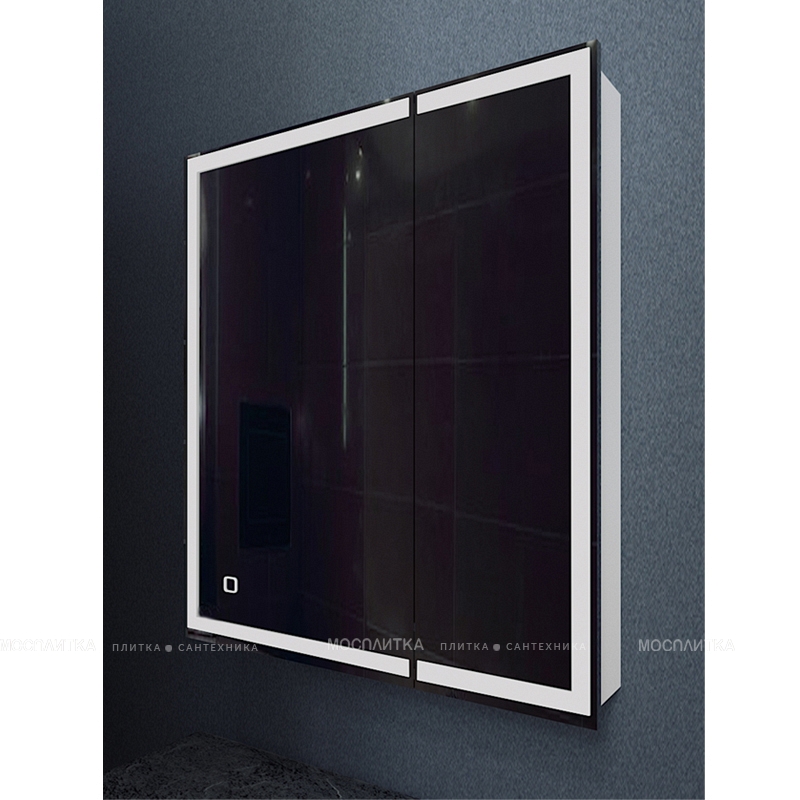 Зеркальный шкаф Azario Minio 70 см CS00075842 с подсветкой - изображение 2