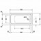Акриловая ванна Duravit D-Code 150x75 см 700095000000000 - изображение 3