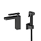 Смеситель для раковины с гигиеническим душем Timo Torne 4360/03G черный - изображение 2