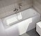 Акриловая ванна Ravak Domino 150х70 белая C641000000 - 2 изображение