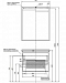 Комплект мебели для ванной Aquanet Модена 75 белый глянец - 7 изображение