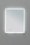 Зеркало Aquanet Оптима 60 белый матовый - 7 изображение