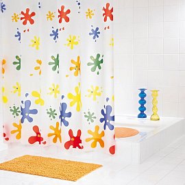 Штора для ванных комнат Ridder Splash цветная