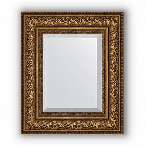 Зеркало в багетной раме Evoform Exclusive BY 3375 50 x 60 см, виньетка состаренная бронза