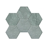 Мозаика LN02/TE02 Hexagon 25x28,5 непол.