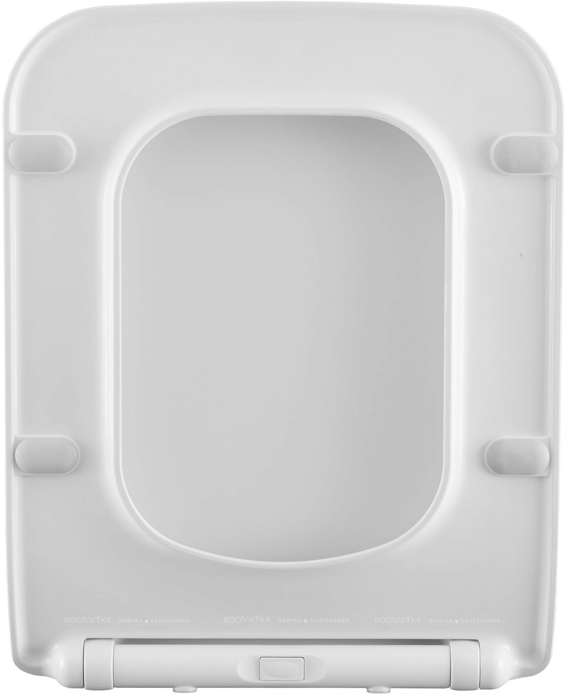 Крышка-сиденье для унитаза Allen Brau Liberty 4.33008.20 с микролифтом, белая - изображение 4