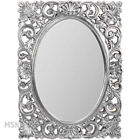 Зеркало прямоугольное Migliore Complementi ML.COM-70.721, h95xL73xP4 cm, серебро
