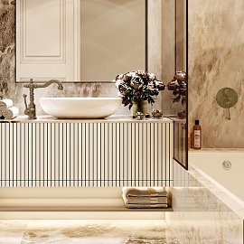 Смеситель для ванны с душем Paini Duomo 88F36911 старая бронза, на 2 потребителя