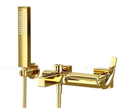 Смеситель Wasserkraft Sauer 7101 для ванны,золото - изображение 2