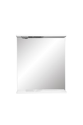 Зеркало Stella Polar Ванесса 60/C SP-00000219 60 см с подсветкой, белое