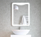Зеркало Corozo Орли 60 см SD-00001115 белое c подсветкой 