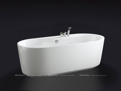 Акриловая ванна BelBagno BB14-K 180x85 см - 2 изображение