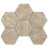 Мозаика TA02 Hexagon 25x28,5 непол.(10 мм)