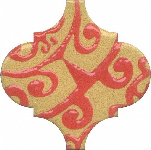 Керамическая плитка Kerama Marazzi Декор Арабески Майолика орнамент 6,5х6,5