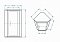 Шкаф подвесной угловой Stella Polar Концепт 60/80 SP-00000142 60 см, универсальный, белый - 4 изображение