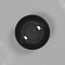 Раковина Whitecross Cornelian 43 см 0714.043043.101 глянцевая черная - 2 изображение