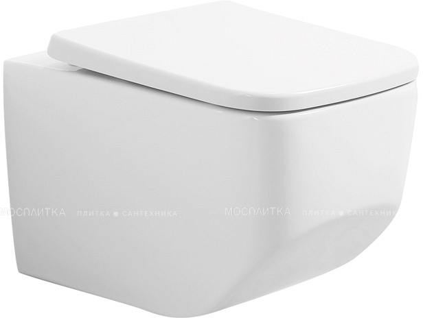 Крышка-сиденье Art&Max Liberty AM015SC для унитаза с микролифтом, белый - изображение 4
