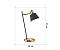 Настольная лампа Kink Light Арден 07023-1 - изображение 3