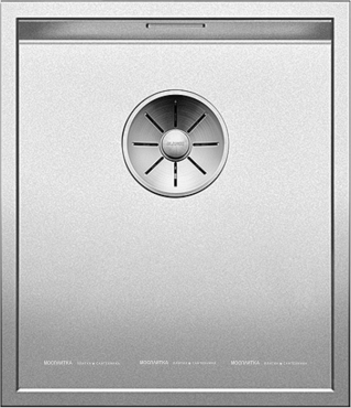 Кухонная мойка Blanco Zenar 340-U Durinox 521556 нержавеющая сталь - 3 изображение