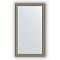 Зеркало в багетной раме Evoform Definite BY 3200 64 x 114 см, виньетка состаренное серебро 