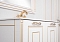 Комплект мебели для ванной Aquanet Паола 90 белый/патина золото - 7 изображение