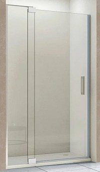 Душевая дверь Vincea Lugano 90x200 см, VDP-1E8090CL, профиль хром, стекло прозрачное
