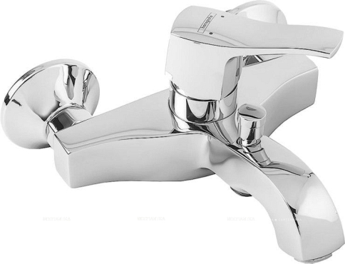 Смеситель для ванны с душем Hansgrohe Metris Classic 31478000 - 2 изображение