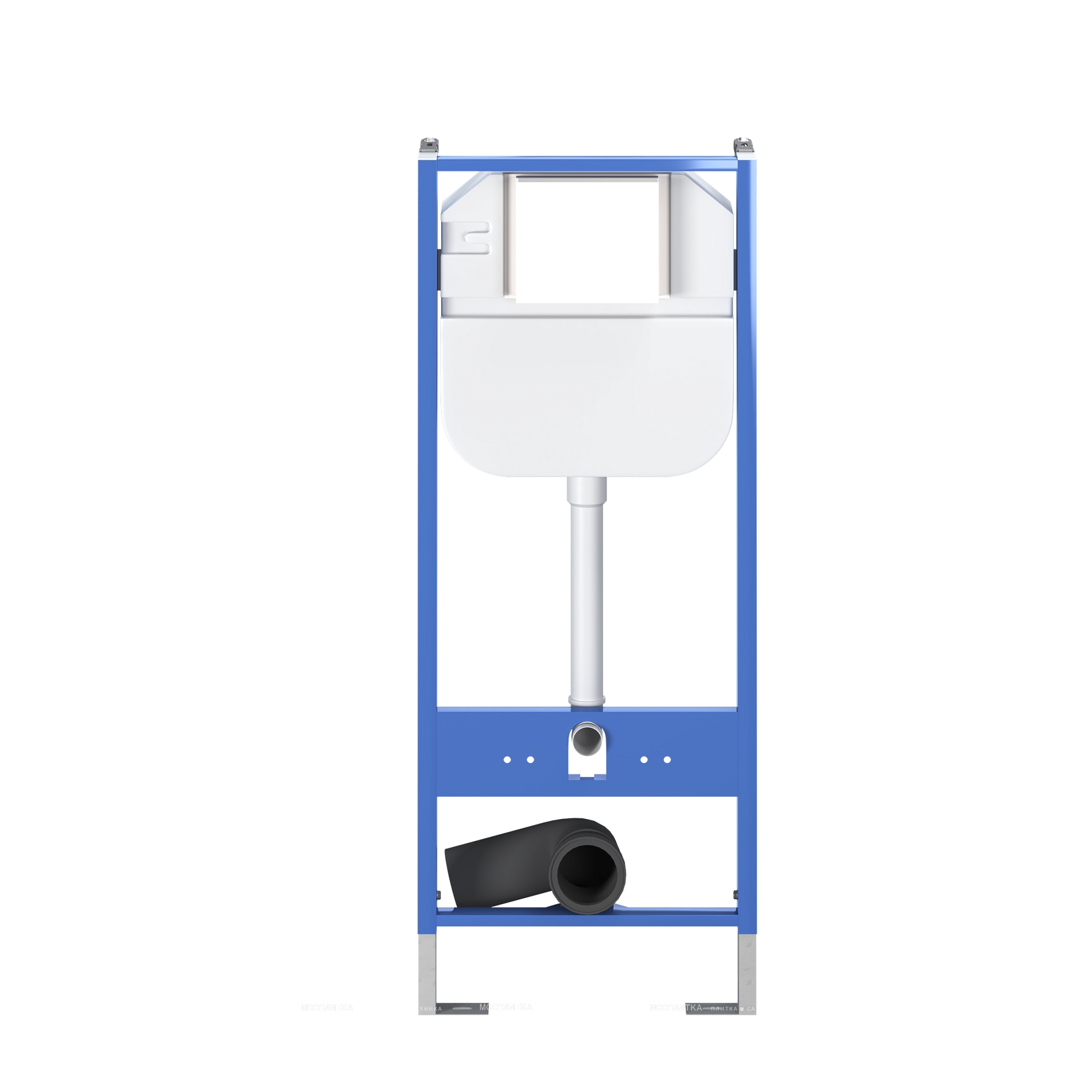 Комплект подвесной безободковый унитаз Villeroy & Boch Subway 2.0 5614R201 alpin с тонким сиденьем микролифт + инсталляция Creto Standart 1.0 INST-CR-1.0 - изображение 11