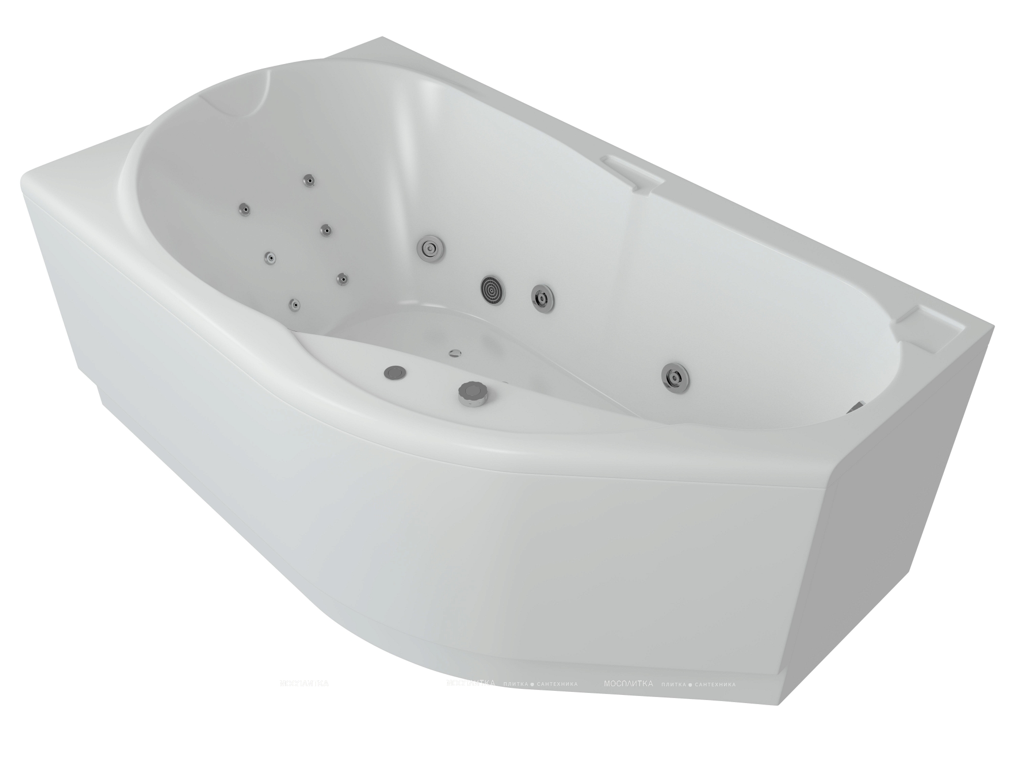 Акриловая ванна Aquatek Таурус 170 см L на сборно-разборном каркасе - изображение 3
