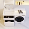 Мебельная раковина Am.Pm X-Joy 120 см M85AWPL1201WG левая, белый глянец - 3 изображение