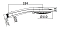 Душевая лейка Paffoni Ginevra ZDOC125NO, 3 режима, d 11 см., черный матовый - 2 изображение