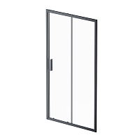 Душевая дверь Am.Pm Gem W90G-110-1-195BT 110 см,стекло прозрачное, профиль черный матовый