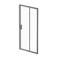 Душевая дверь Am.Pm Gem W90G-100-1-195BT 100 см,стекло прозрачное, профиль черный матовый
