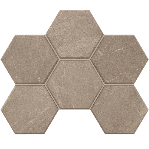 Керамогранит Estima Мозаика GB02 Hexagon 25x28,5 непол.