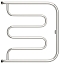 Полотенцесушитель водяной Сунержа Лира 60х60 см 00-4011-6060 без покрытия - изображение 2