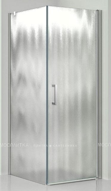 Боковая панель Vincea Orta 80 см хром, стекло шиншилла, VSG-1O800CH - изображение 2