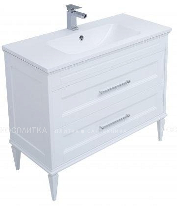 Комплект мебели для ванной Aquanet Бостон М 100 белый - изображение 9