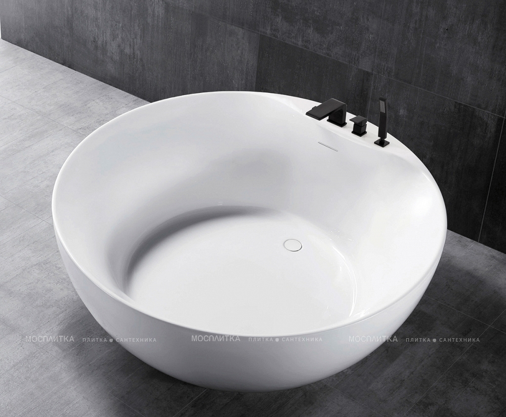 Акриловая ванна 150х150 см Abber AB9280 белый - изображение 2